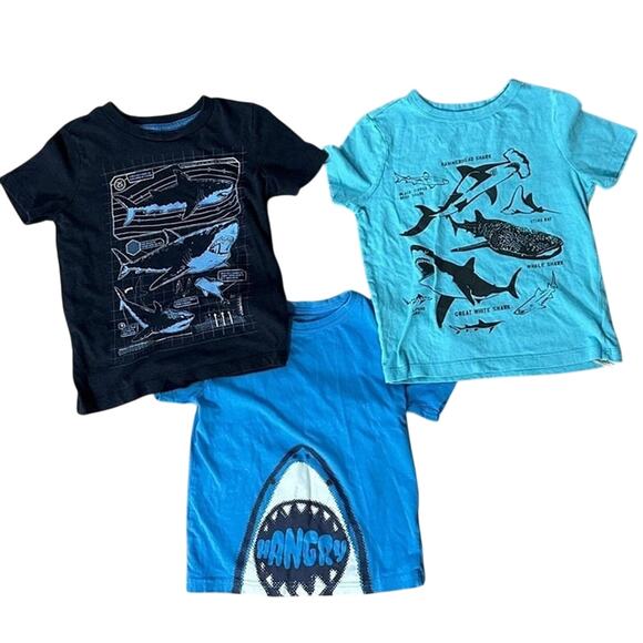 Gap Old Navy Shark Shirt Bundle Sz. XS (5) - Picture 1 of 7
